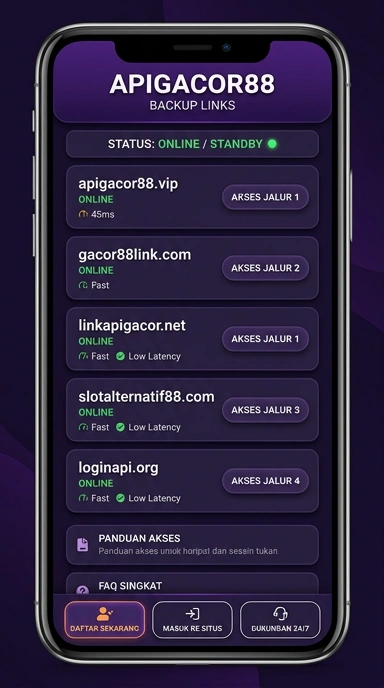 Link Alternatif dan Cadangan Akses apigacor88 untuk Pengguna