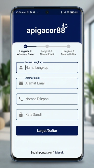 Cara Mudah Buat Akun Baru di apigacor88