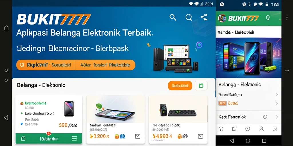Tampilan antarmuka aplikasi BUKIT777 yang modern dan fungsional.