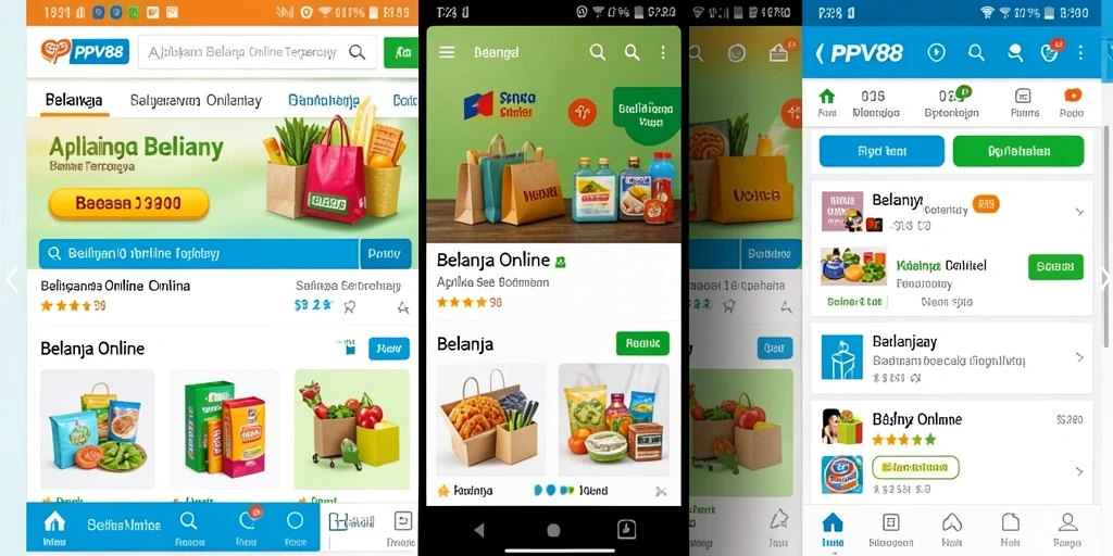 Antarmuka mudah digunakan untuk belanja online di PPV88.