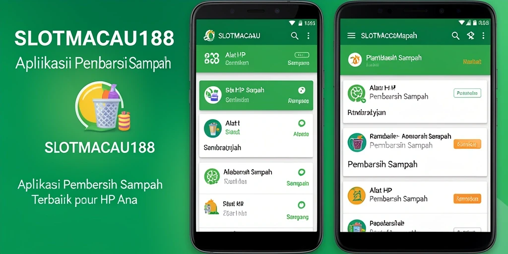 Tampilan antarmuka SLOTMACAU188 untuk Pembersih Sampah.